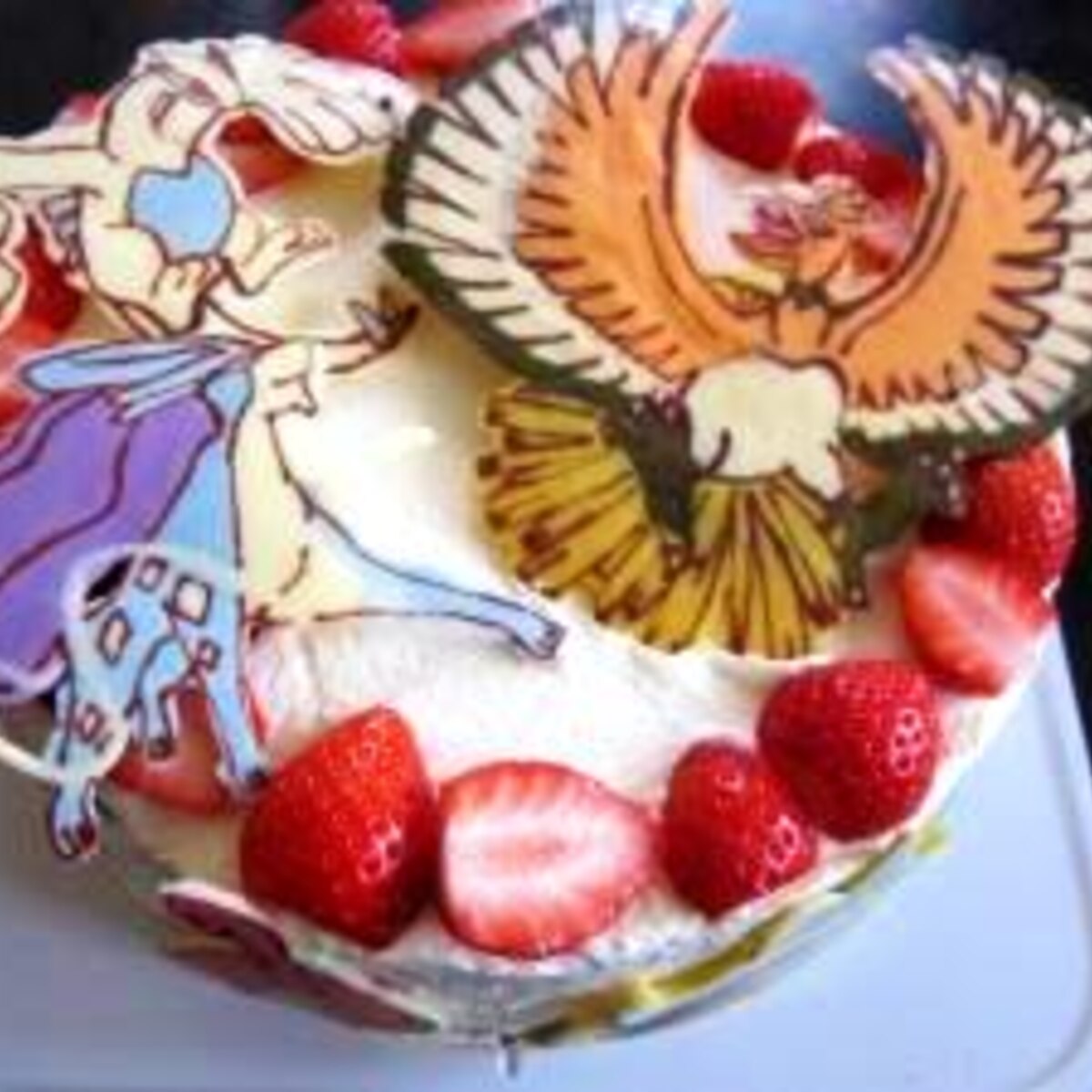 キャラチョコ ポケモンホウオウ キャラデコケーキ レシピ 作り方 By 琉璃ママ 楽天レシピ キャラチョコ ポケモンホウオウ キャラデコケーキ レシピ 作り方 By 琉璃ママ 楽天レシピ